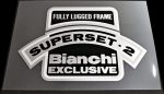 Bianchi Super set 2 frame decal Online now