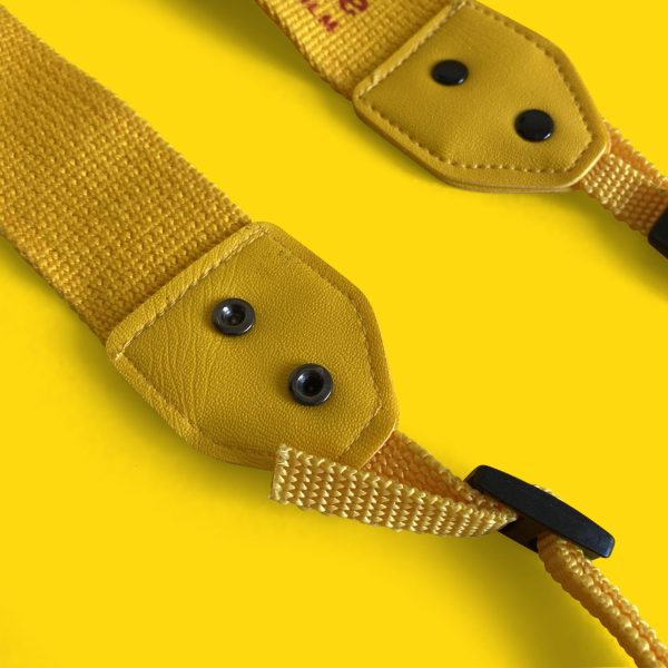 Kodak Ektachrome Yellow SLR Camera Strap on Sale