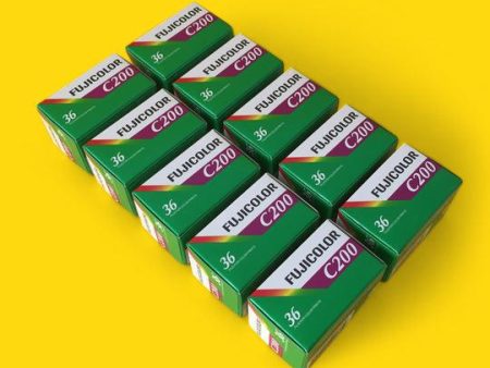 Fujifilm Colour C200 35mm Camera Film (Set of 10) Sale