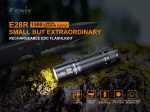 Fenix E28R 1500 Lumen USB-C Rechargeable EDC Flashlight with EdisonBright battery carrying case bundle on Sale