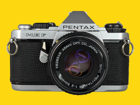 Pentax ME F Vintage SLR 35mm Film Camera with f 1.2 50mm Prime Lens Sale