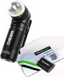 Nebo 6907 SWYVEL 1000 Lumen USB Rechargeable rotating head LED Flashlight Worklight, Rechargeable Li-ion Battery with EdisonBright USB Charger Bundle Cheap