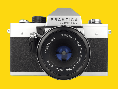 Praktica Vintage Metal 35mm SLR Film Camera with Prime Lens Online Hot Sale