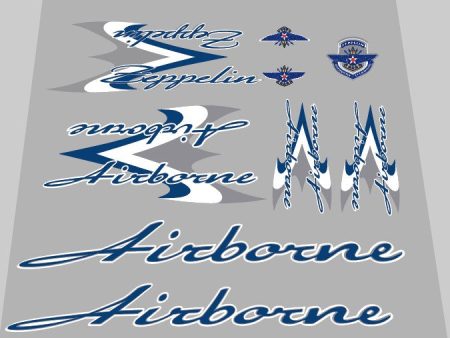 Airbourne Zeppelin Decal set Fashion