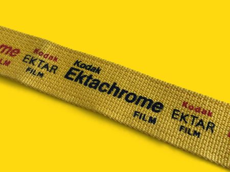 Kodak Ektachrome Yellow SLR Camera Strap on Sale