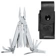 Leatherman Wave 830037 stainless-steel finish Multi-tool with leather sheath Fashion