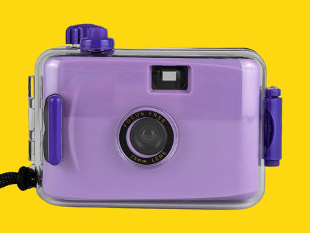 Purple Underwater Focus Free 35mm Point and Shoot Film Camera Online Hot Sale