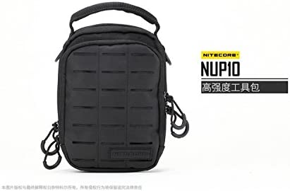 Nitecore NUP10 Black Tactical Utillity Pouch for Every Day Carry and Short Trips Online Hot Sale