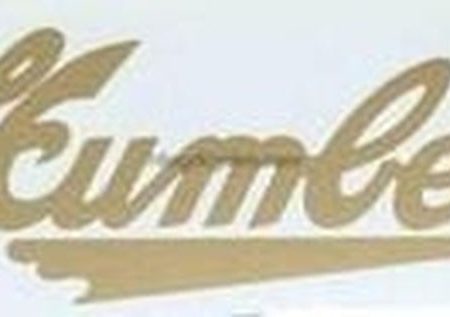 HUMBER gold script For Sale