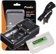 Fenix are-C1+ Plus Universal Smart Digital Display Battery Charger with EdisonBright Battery Carry case Sale