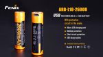 Fenix ARB-L18-2600U Direct USB rechargeable 18650  3.6v  Li-ion 3.6v 2600mAh Battery Online now