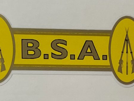 BSA Chainguard decal Discount