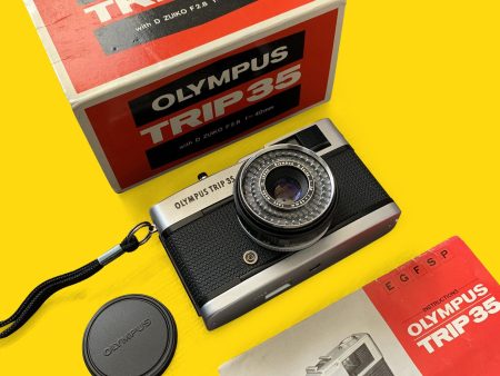 Olympus Trip 35 Film Camera with Original Box Cheap