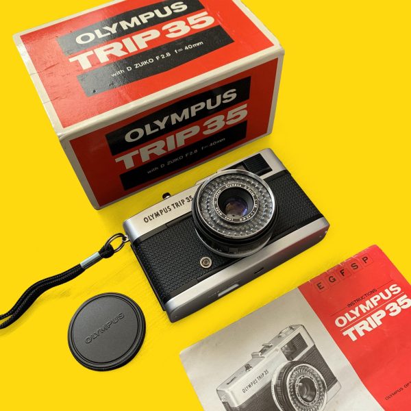 Olympus Trip 35 Film Camera with Original Box Cheap