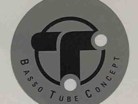 BASSO  Tube concept  circular sticker. Sale