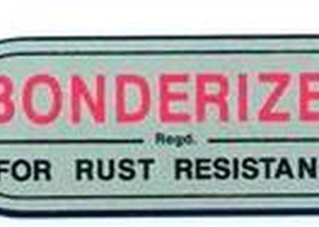 BONDERISED decal on Sale