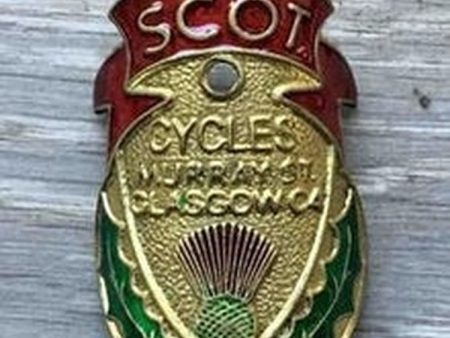 The Scot Metal Headbadge Cheap