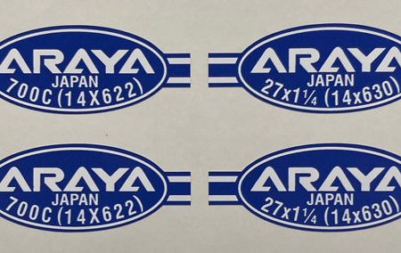 Araya Rim decals Cheap