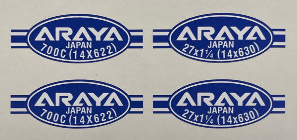 Araya Rim decals Cheap