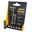 Fenix E05 black CREE XP-E2 85 Lumen LED keychain flashlight with EdisonBright AAA alkaline battery Sale