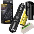 Nitecore MH10 v2 1200 Lumen USB-C Rechargeable LED Flashlight with 4000mAh Battery, Hard Holster with EdisonBright battery carrying case Sale