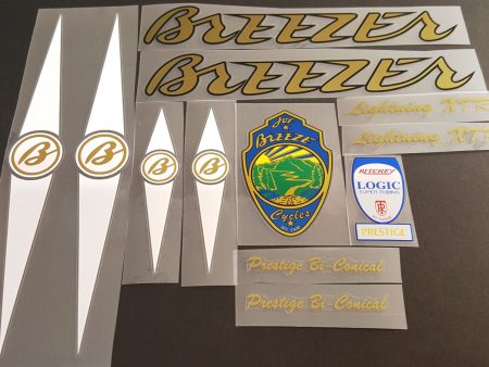 Breezer Lightning XTR decal set Online now