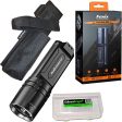 Fenix TK35 Ultimate Edition V2.0 (TK35UEV2) 5000 Lumen LED Tactical Flashlight with EdisonBright Battery Carrying case (Batteries not Included) Fashion