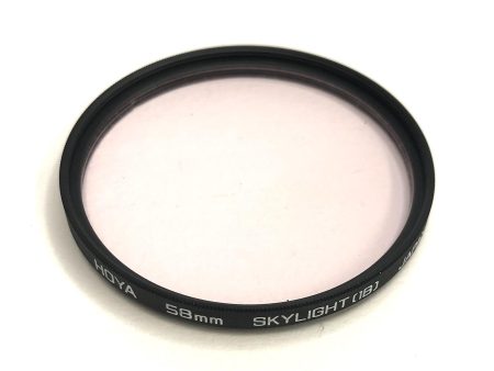 Used 58mm Skylight or UV Filter Cheap