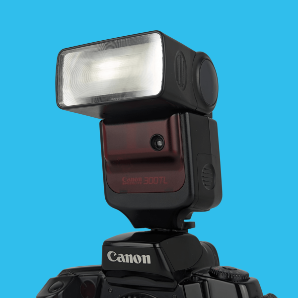 Canon 300TL Speedlite External Flash Unit for 35mm Film Camera Sale