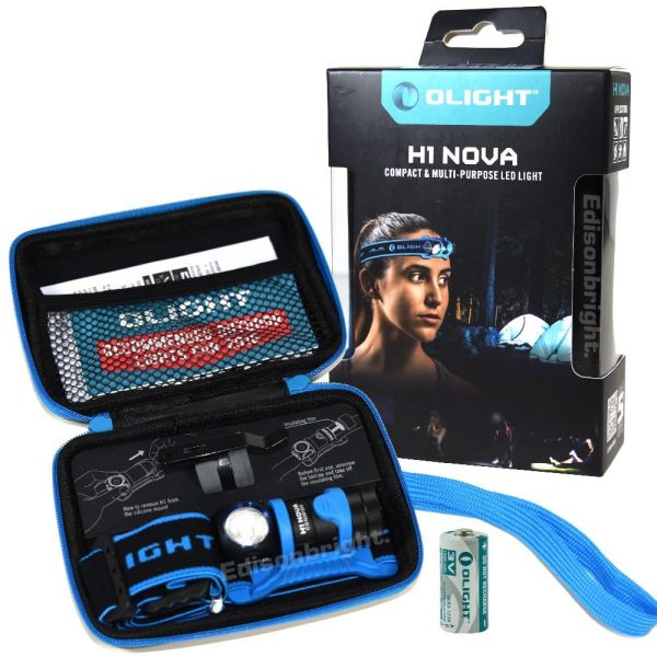 Olight H1 headlamp with 500 lumen using CREE XM-L2 LED (NW CW) paired with Bead Lens For Sale