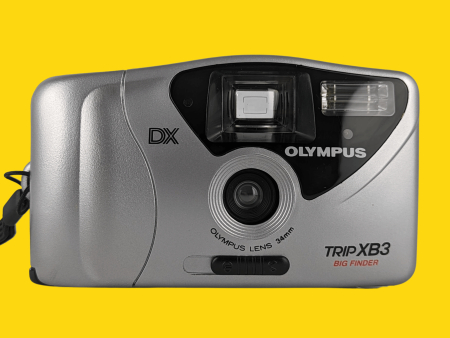 Olympus Trip XB3 Silver 35mm Film Camera Point and Shoot Cheap