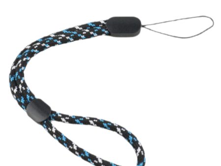 Black & Blue Camera Wrist Strap - Brand New Discount