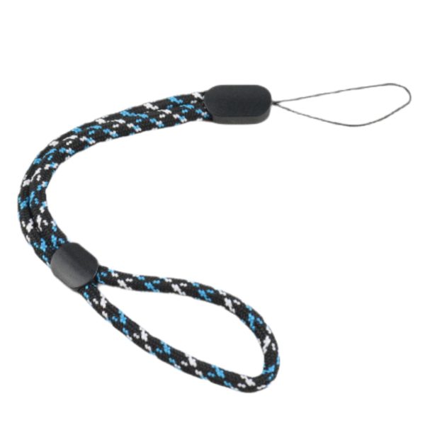 Black & Blue Camera Wrist Strap - Brand New Discount