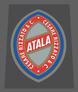 Atala Cesare Rizzato Head badge decal Online