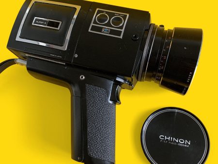 Chinon 410 Marco Super 8 Movie Cine Camera with Original Case For Discount