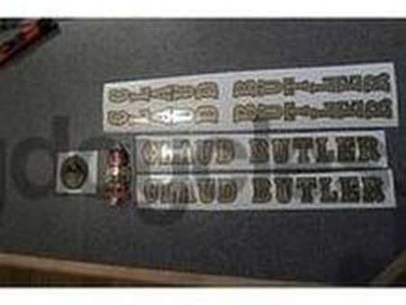 CLAUD BUTLER decal set AND METAL BADGE Online Hot Sale