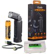 Fenix WT25R 1000 Lumen Rechargeable handheld magnetic pivoting worklight flashlight with battery and EdisonBright battery carrying case Online Sale