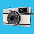 Olympus Trip 35 Custom White Leather Point and Shoot 35mm Film Camera Hot on Sale