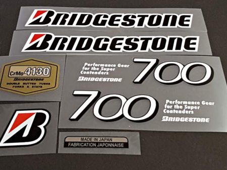 Bridgestone 700 Decal set For Sale