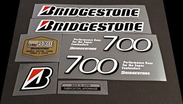 Bridgestone 700 Decal set For Sale