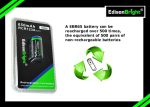 12 Pack Brand New EdisonBright EBR65 16340 (RCR123A) rechargeable Li-ion batteries Online