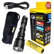 Nitecore MH25GT CREE LED 1000 Lumen USB Rechargeable Flashlight, 18650 rechargeable Li-ion battery, USB charging cable and Holster For Discount