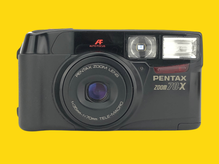 Pentax Zoom 70X 35mm Film Camera Point and Shoot on Sale