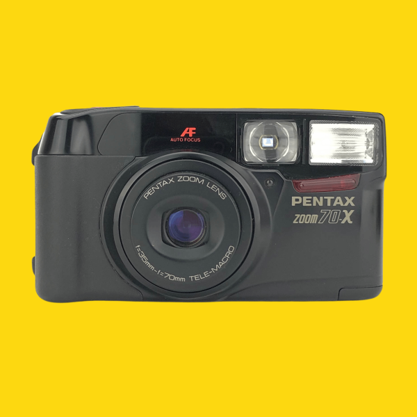 Pentax Zoom 70X 35mm Film Camera Point and Shoot on Sale