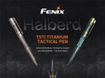 Fenix T5Ti Tactical Pen body, made of TC4 titanium alloy and finished in CNC machining with Germany Schmidt P950M pressurized refill Fashion