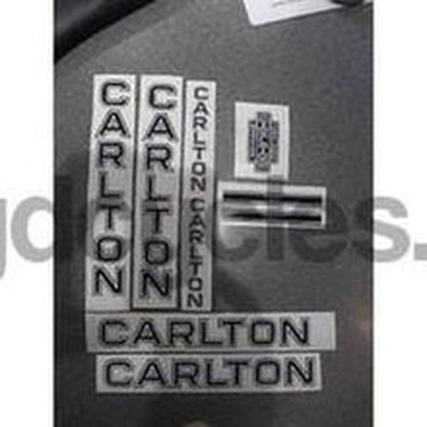 CARLTON Decal Set For Discount