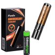 Fenix 15th Anniversary Special Edition 85 Lumen LED flashlight, unique rose gold plating with Fenix s insignia bundle with EdisonBright AAA alkaline battery For Discount