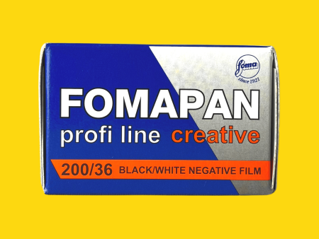 Fomapan 200 Creative 36 EXP 135 35mm B&W Film For Sale