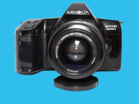 Minolta Dynax 3000i Automatic 35mm SLR Film Camera with Auto Zoom Lens Online Sale