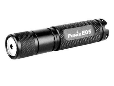 Fenix E05 Black 27 Lumens Keyring EDC LED Flashlight Hot on Sale